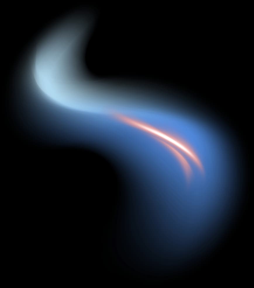 Glow streaks