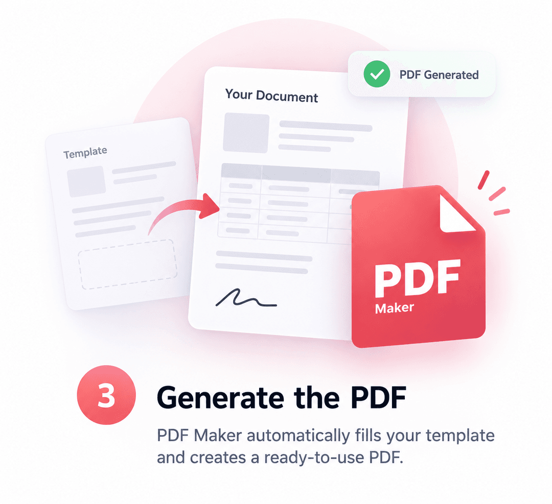 Generate the PDF